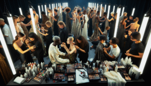 Behind the Scenes of a Fashion Show