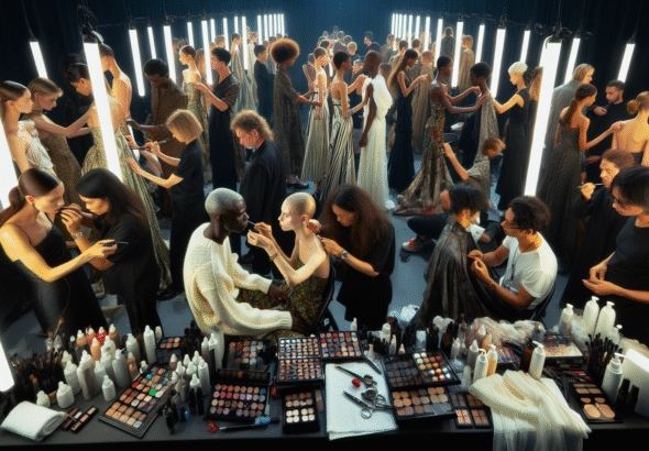 Behind the Scenes of a Fashion Show